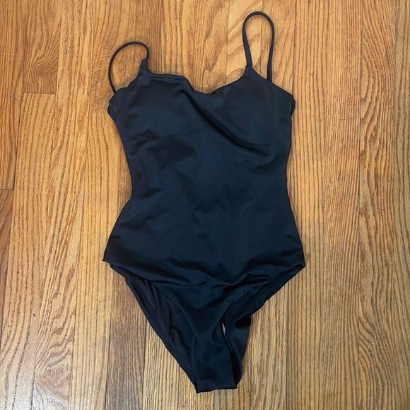 Andie The Jetties One Piece LT Swimsuit Black size XS Tall  NWT long torso - Picture 3 of 8